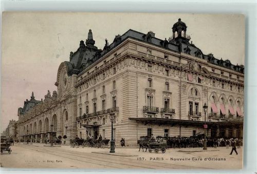 Paris 1903 Nouvelle Gare d`Orleans AK
