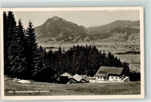 Ofterschwang Sonneckhütten mit Grünten