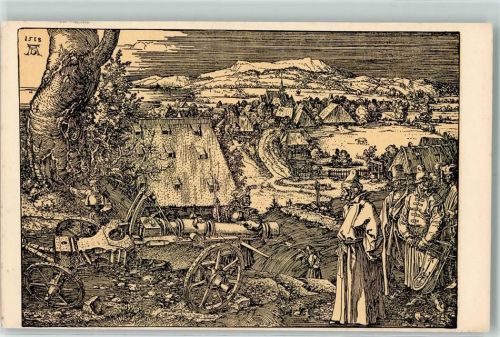 Nr. 87 Albrecht Dürer "Die Feldschlange" AK