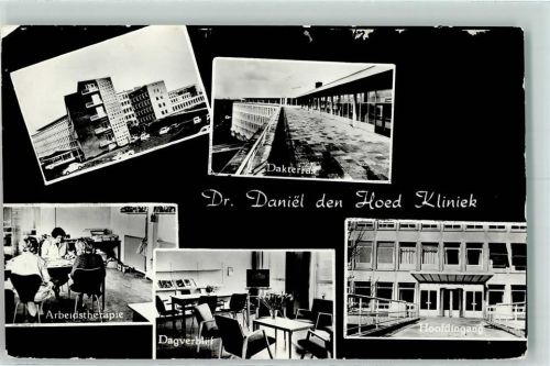 Rotterdam 1970 Dr. Daniel den Hoed Klinik, Therapieräume, AK