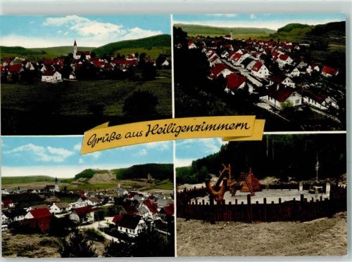 Heiligenzimmern Rückseite mit Abschürfungen und Kleberesten