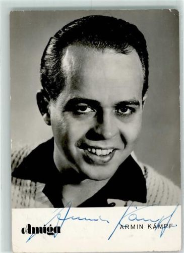 Armin Kämpf Originalautogramm
