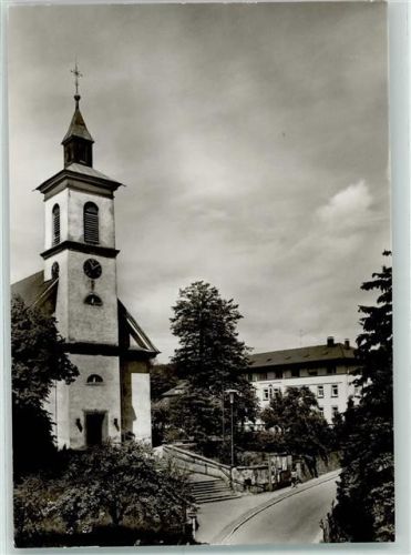 79730 W7886 Murg , Baden - Kirche Vinzentiushaus