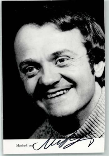 Manfred Jujng Originalautogramm