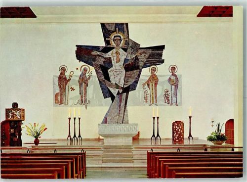 Werl Pfarrkirche St. Peter Altaransicht