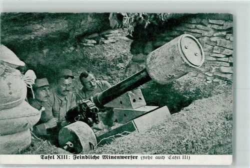 WK I Feindlicher Minenwerfer AK