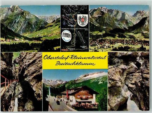 Oberstdorf Grenzgasthof Walserschanz Oberstdorf Breitachklamm Kleinwalsertal