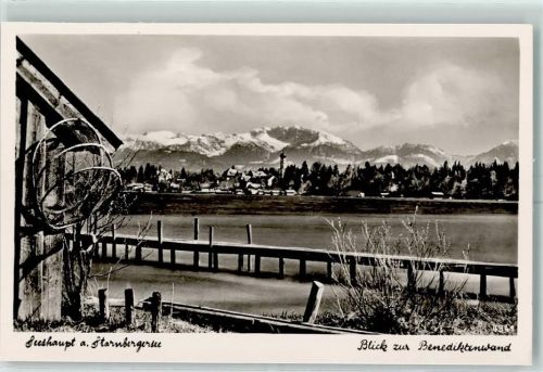 Seeshaupt Starnbergersee Benediktenwand