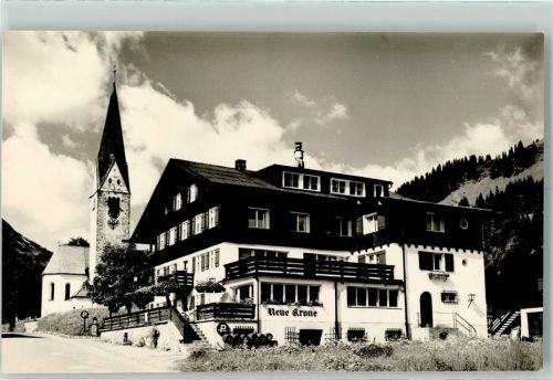 Mittelberg 1956 Gasthaus Neue Krone AK
