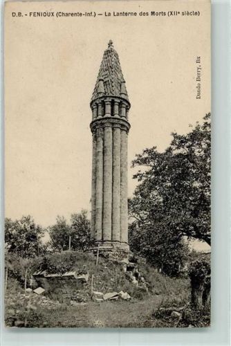 Fenioux 1916 La Lanterne des Morts (Charente-Inf.)