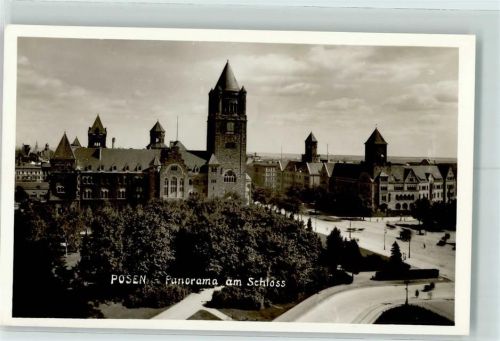 Posen Panorama am Schloss