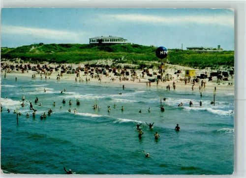 Langeoog Badestrand Nivea Werbeballon