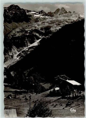 Argentieres Le Glacier et l'aiguike du Tour vus de Trelechamp