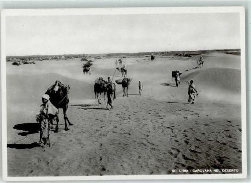 Volkstypen - Karawane nel Deserto AK