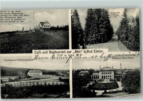 Bad Elster Gasthaus zur Alm Kurhaus