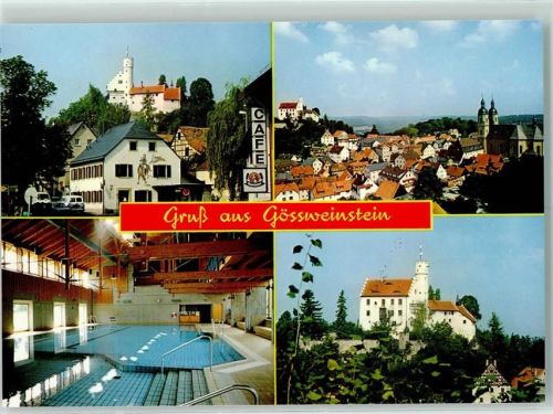 Gößweinstein Schwimmbad Cafe Burg Gössweinstein Basilika