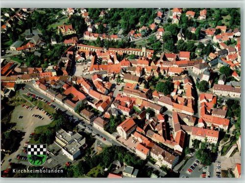 Kirchheimbolanden Fliegeraufnahme Stadtkern