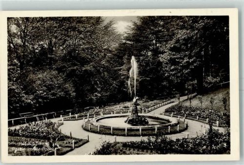 Hof Stadtpark Springbrunnen