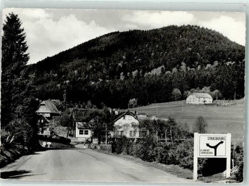 La Montagne 1961 Col du Donon La montagne sacree et Hotel Velleda AK