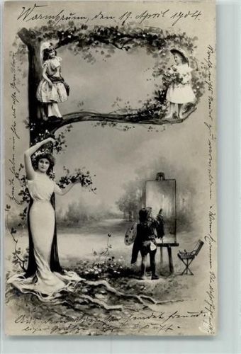 1904 Verlag NPG Serie 195 Jugendstil AK