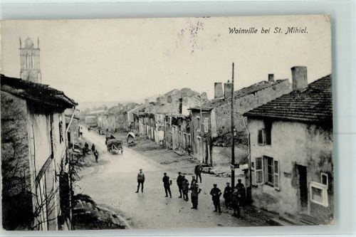 Buxieres-sous-les-Cotes 1915 Feldpost WK I Woinville