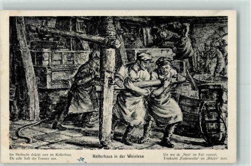 Kelterhaus Berufe sign. Strieffler