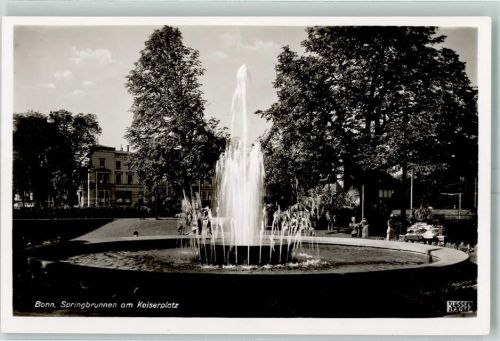 Bonn Springbrunnen am Kaiserplatz