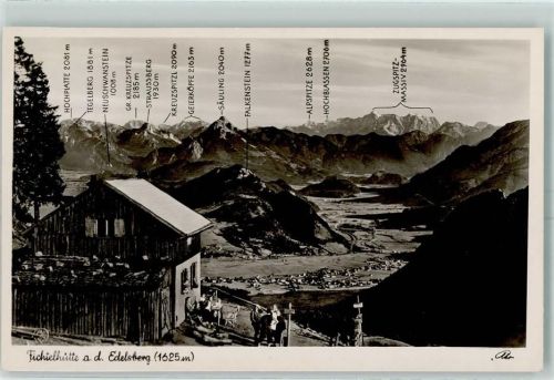 Nesselwang Fichtelhütte auf dem Edelsberg