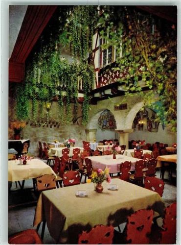 Rothenburg Cafe Baumeisterhaus Innenansicht