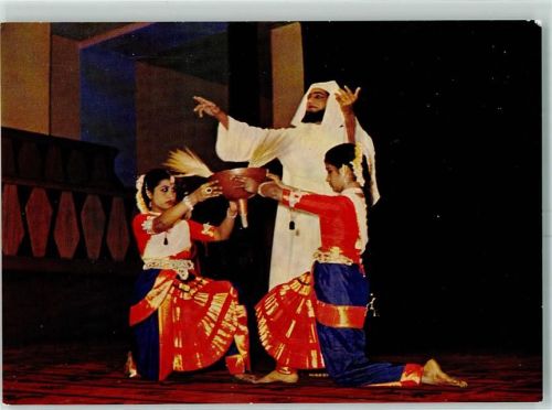 Bombay Indien tanzt "verheißung der Eucharistie" Tanzdrama Tanzgruppe "Gyan Prakash" Bombay