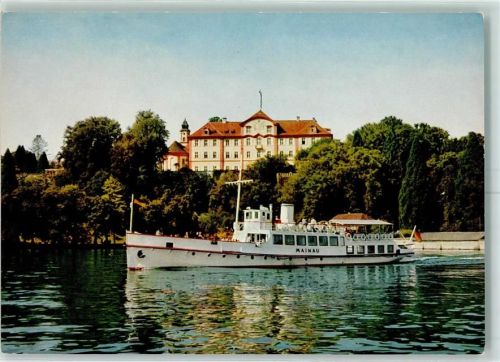 Insel Mainau Deutschordensschloß Fahrgastschiff Mainau Bodensee