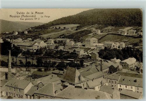 Nouzonville Vallee de la Meuse La Forge Vue generale Nr. 2