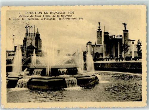 Brüssel Nr. 17 Exposition 1935 AK