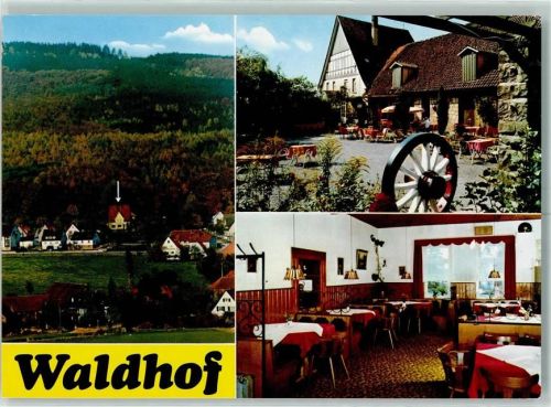 Unsen Gasthaus Waldhof Innenansicht