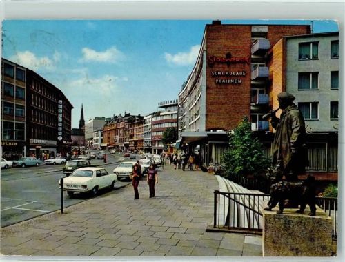 Bochum Bongardstraße Werbung Stollwerck Schokolade