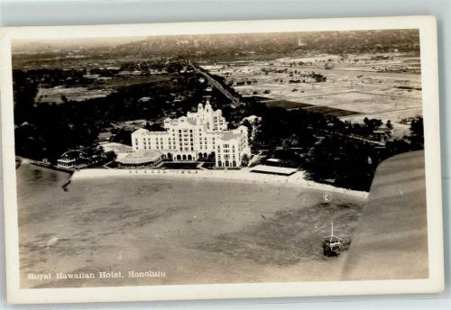 Honolulu Fliegeraufnahme Hotel