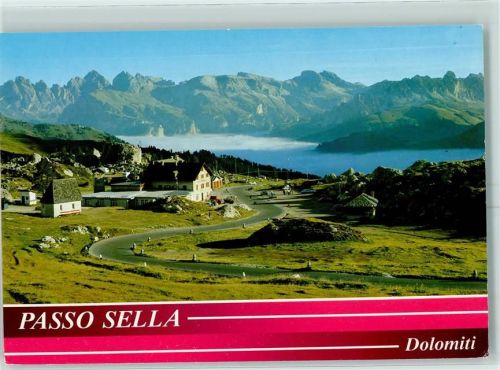 Sellajochhaus Beschreibung aufgeklebt Hüttenstempel