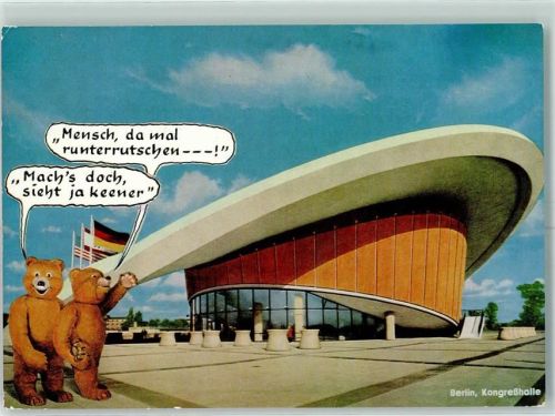 Tiergarten Kongreßhalle Berliner Bär