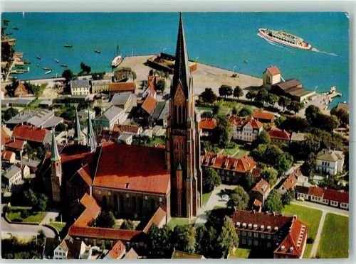 Schleswig St. Petri Dom Schlei Fliegeraufnahme