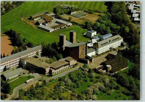 Meschede Benediktinerabtei Königsmünster Fliegeraufnahme