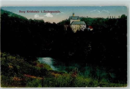 Kriebstein Burg Kriebstein im Zschopautale