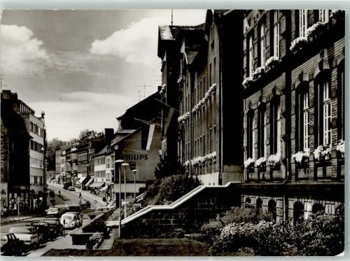 Sulzbach Rückseite mit Abschürfungen und Kleberesten Hauptstraße