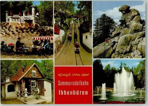 Ibbenbüren Märchenwald Sommerrodelbahn Hänsel u. Grethel Wasserspiele