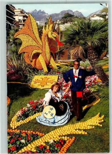 Menton 1986 Fetes du Citron - Früchte AK