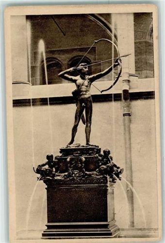 Nürnberg Apollobrunnen AK