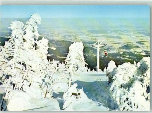 Spindleruv Mlyn Riesengebirge Wyciag krzeselkowy na Kope Winter Sessellift