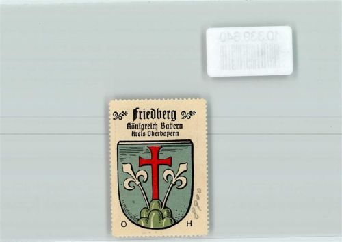 Friedberg Wappen Rotes Kreuz Kaffee HAG