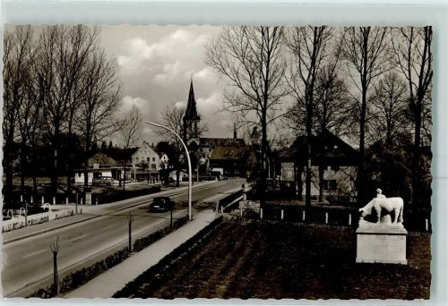 Lüdinghausen Rückseite mit Abschürfungen bzw KleberestenAn der Struckskuh