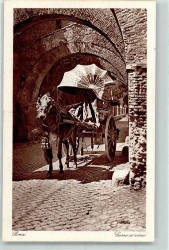 Roma Weinfuhrwerk Carro a vino
