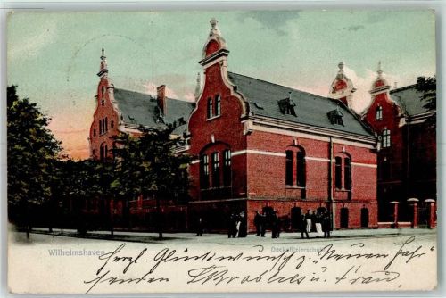 Wilhelmshaven 1902 Deckoffiziersschule